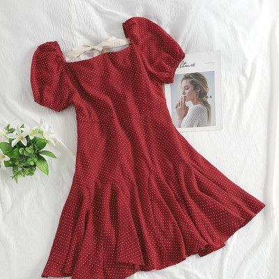 Γυναικείο φόρεμα με κορδέλα στο πίσω μέρος