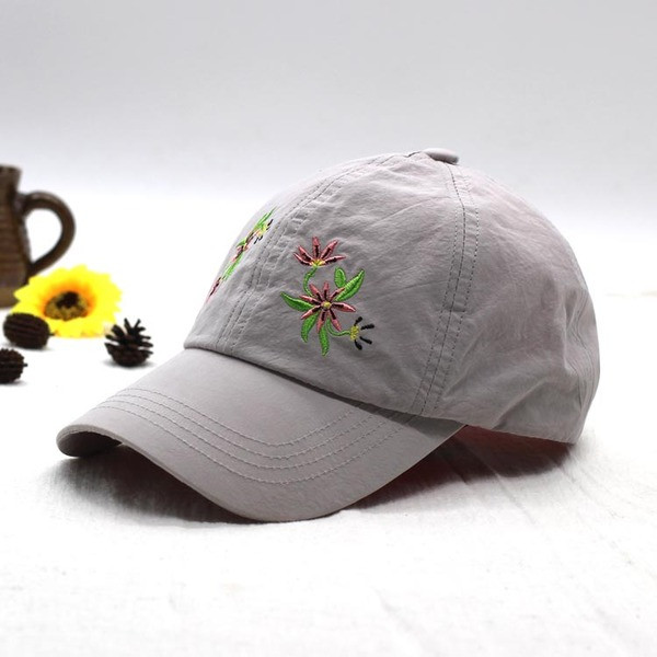 Palarie de vara dama cu vizor si broderie in mai multe culori