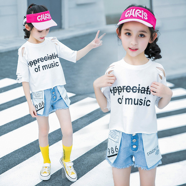 Naprakész kétrészes gyerekkészlet - lányoknak