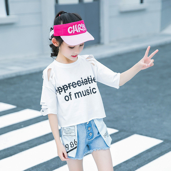 Naprakész kétrészes gyerekkészlet - lányoknak