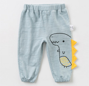 Gyermek nadrág fiúknak négy színben rátéttel