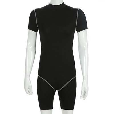 Γυναικεία σαλοπέτα σε μαύρο και μπλε χρώμα