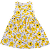 Stílusos gyerekruha három színben virágos motívumokkal