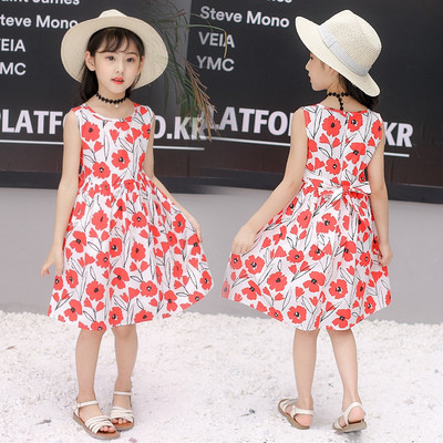 Stílusos gyerekruha három színben virágos motívumokkal