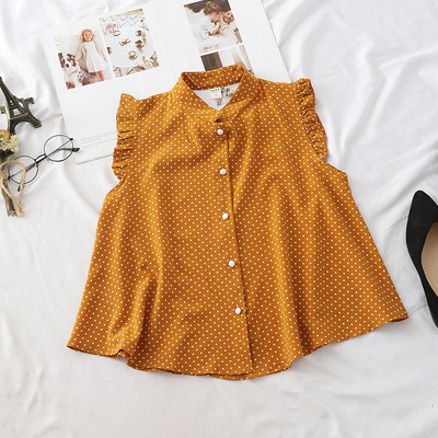 Alkalmi női ing gombokkal, négy színben