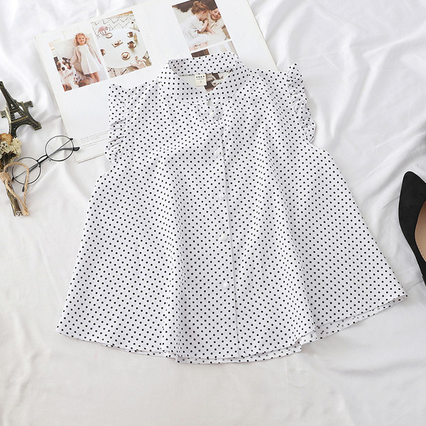 Alkalmi női ing gombokkal, négy színben