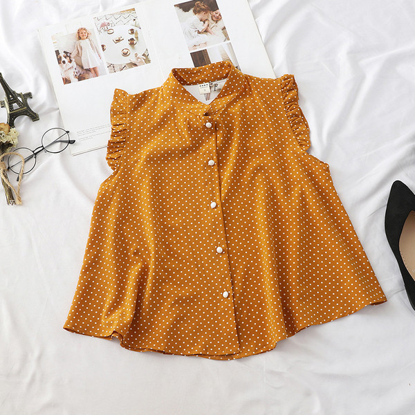 Alkalmi női ing gombokkal, négy színben