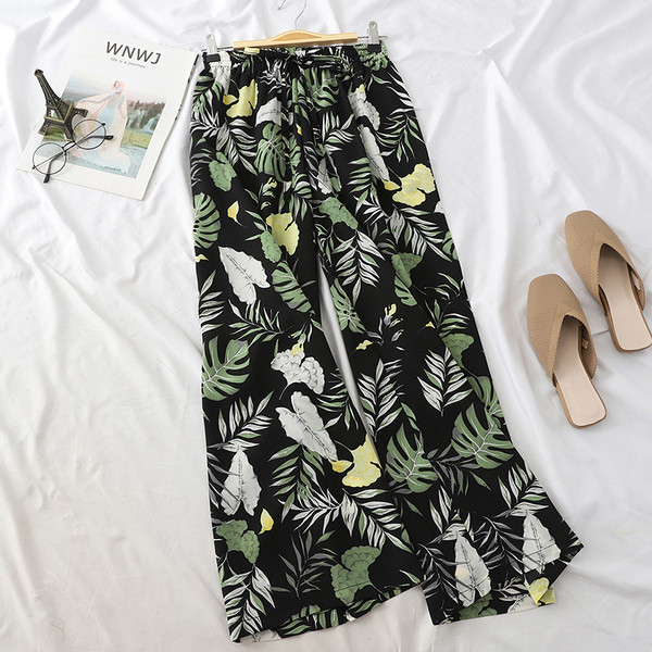 Lezser női magas derekú nadrág és nyakkendő több színben