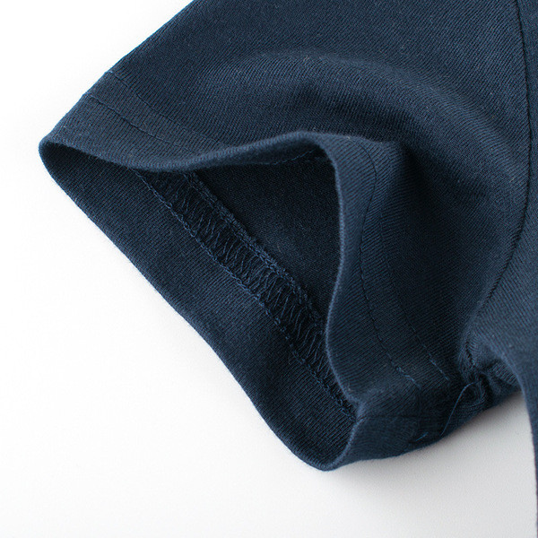 Tricou casual pentru copii cu decolteu O pentru baieti