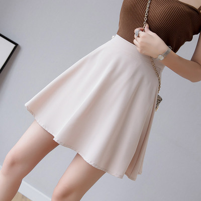 Дамска пола с висока талия в няколко цвята