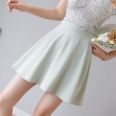 Дамска пола с висока талия в няколко цвята