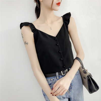 Stílusos női felső V-nyakkal, több színben