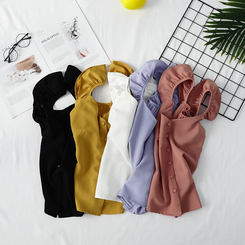 Stílusos női felső V-nyakkal, több színben