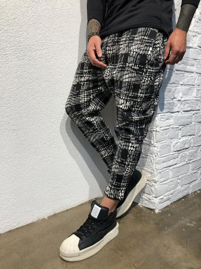 Aktuális férfi kockás nadrág több színben