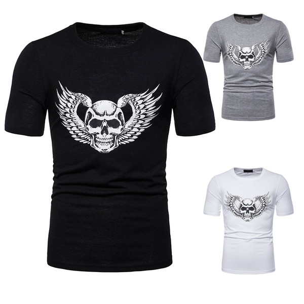 Alkalmi férfi póló rátéttel, három színben