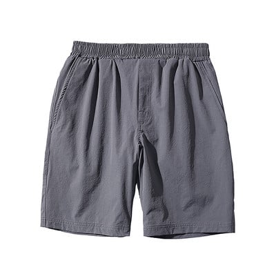 Alkalmi férfi rövidnadrág sima modell fekete és szürke színben