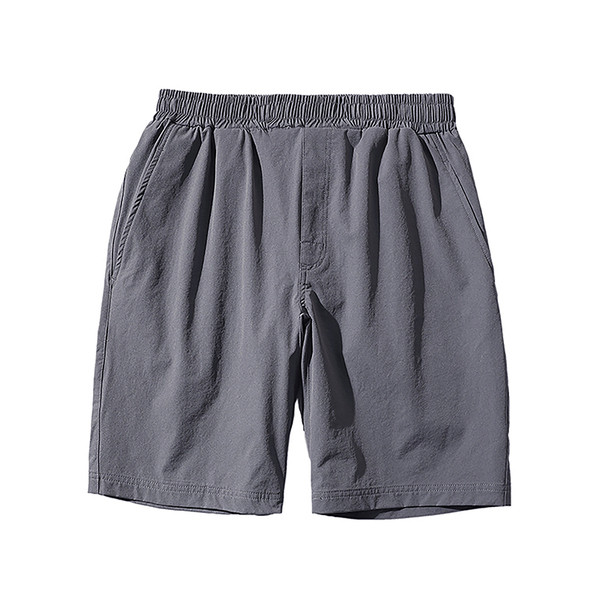 Alkalmi férfi rövidnadrág sima modell fekete és szürke színben