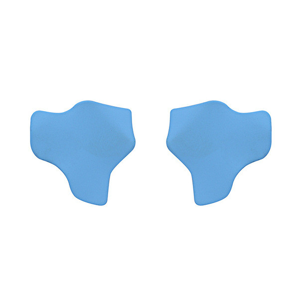 Alkalmi női fülbevaló kék és sárga színben