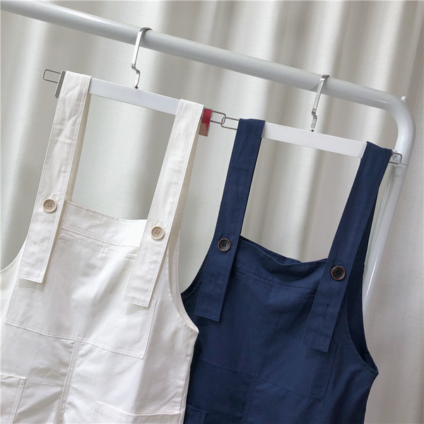 Alkalmi női overall, kék és fehér színben