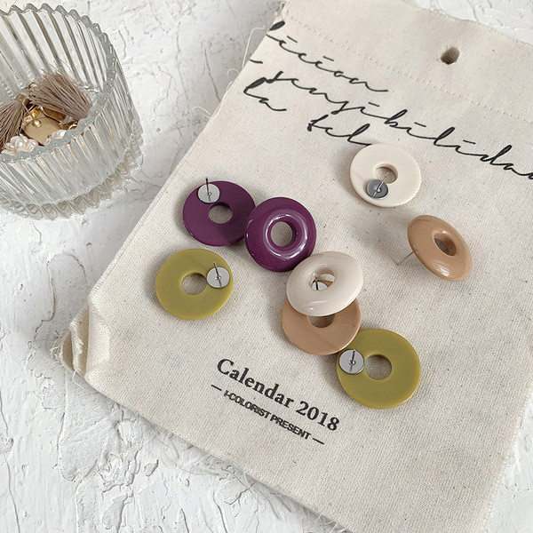 Alkalmi női fülbevaló négy színben