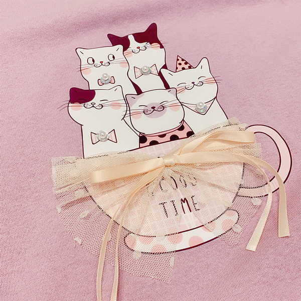 Modern női blúz rátéttel és tüllel több színben