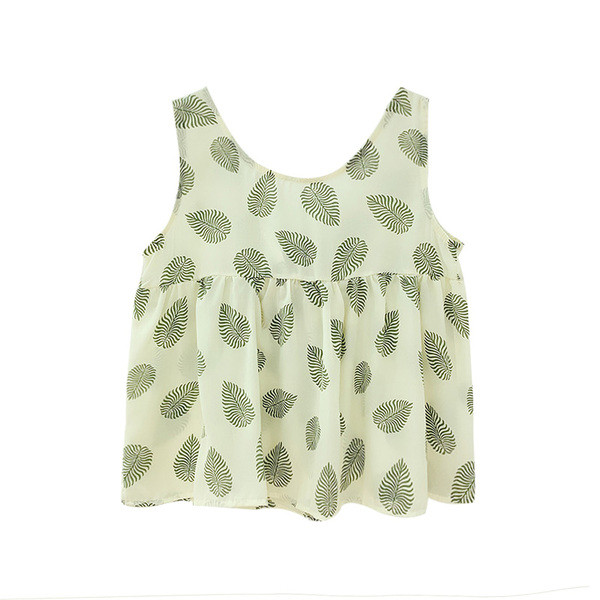 Maieu modern de damă cu bretele largi în trei culori cu model