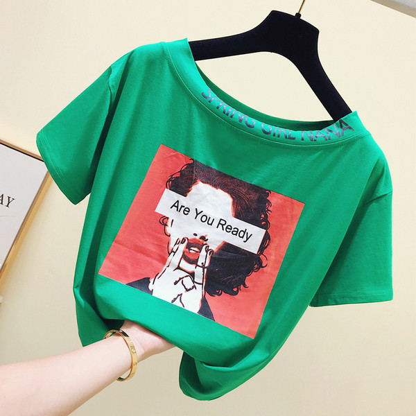 Καθημερινή γυναικεία μπλούζα με εφαρμογή και επιγραφή σε τρία χρώματα