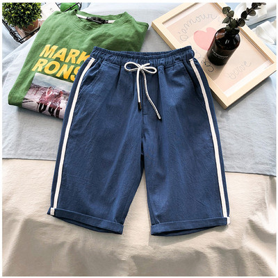 Modern férfi rövidnadrág oldalsó szegéllyel, különböző színekben