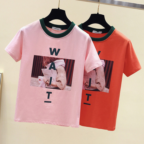 Καθημερινή γυναικεία μπλούζα με εφαρμογή και λαιμό O σε δύο χρώματα