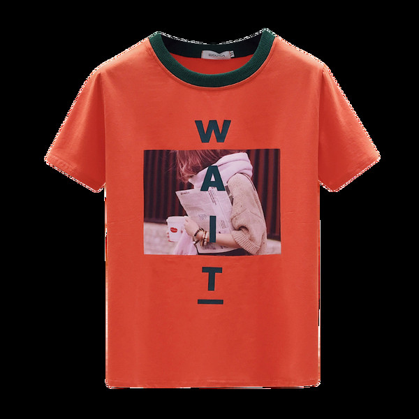 Καθημερινή γυναικεία μπλούζα με εφαρμογή και λαιμό O σε δύο χρώματα