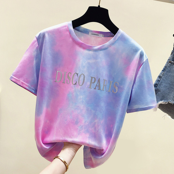 Μοντέρνα γυναικεία T-shirt  με επιγραφή