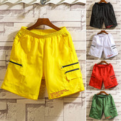 Férfi rövidnadrág cipzárral több színben és méretben 5XL-ig