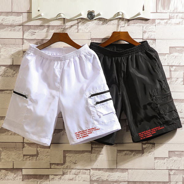 Férfi rövidnadrág cipzárral több színben és méretben 5XL-ig