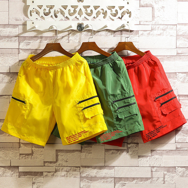 Férfi rövidnadrág cipzárral több színben és méretben 5XL-ig