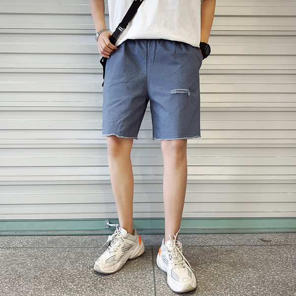 Modern rövidnadrág szakadt motívumokkal több színben