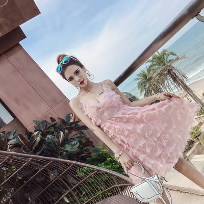 Κομψό γυναικείο φόρεμα σε διάφορα χρώματα