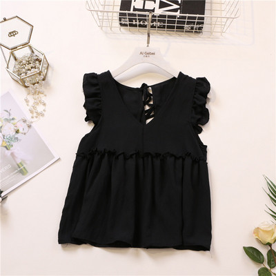 Modern női felső V-nyakkal, több színben