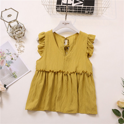 Modern női felső V-nyakkal, több színben