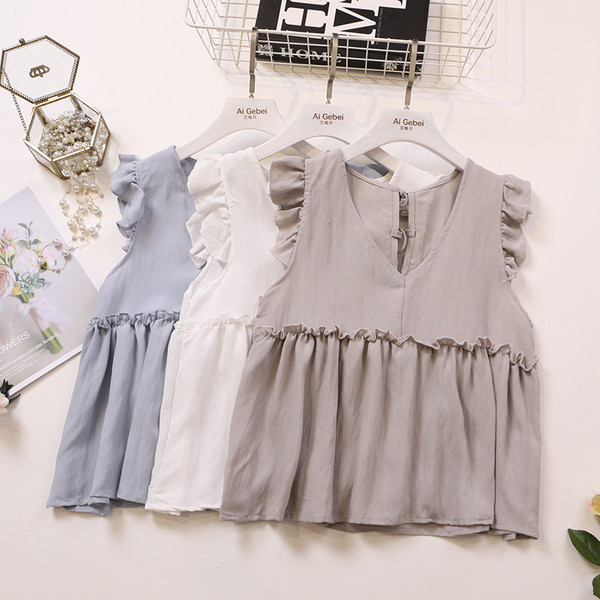 Modern női felső V-nyakkal, több színben