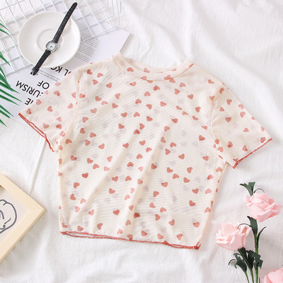 Μοντέρνο γυναικείο T-shirt σε τρία χρώματα 