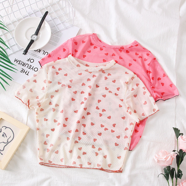 Μοντέρνο γυναικείο T-shirt σε τρία χρώματα 