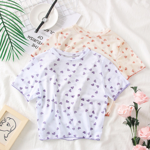 Μοντέρνο γυναικείο T-shirt σε τρία χρώματα 