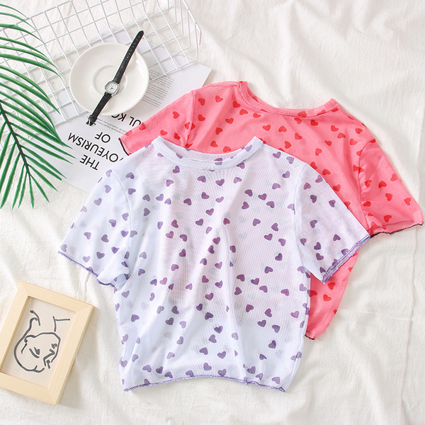 Μοντέρνο γυναικείο T-shirt σε τρία χρώματα 