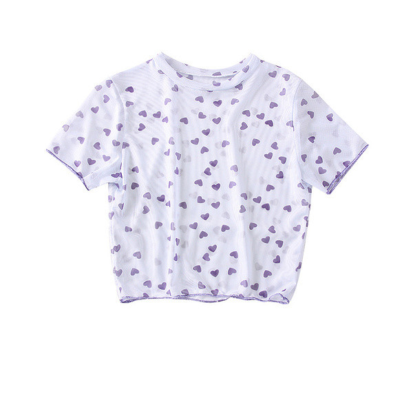 Μοντέρνο γυναικείο T-shirt σε τρία χρώματα 