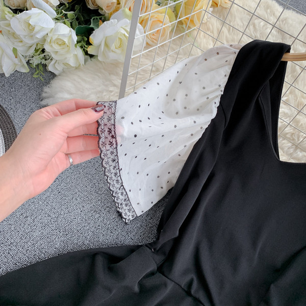 Rochie moderna de dama de culoare neagra