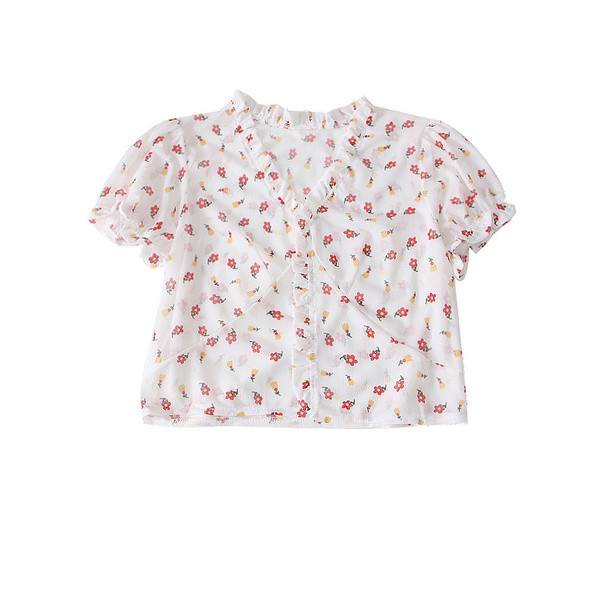 Καθημερινή γυναικεία μπλούζα με ντεκολτέ σε σχήμα V