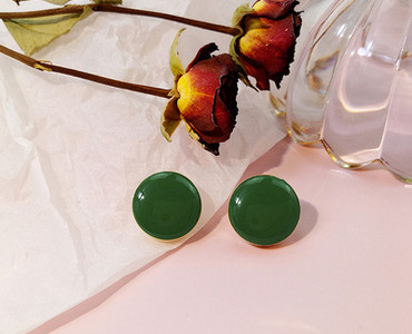 Női kis fülbevaló négy színben