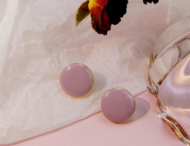 Női kis fülbevaló négy színben