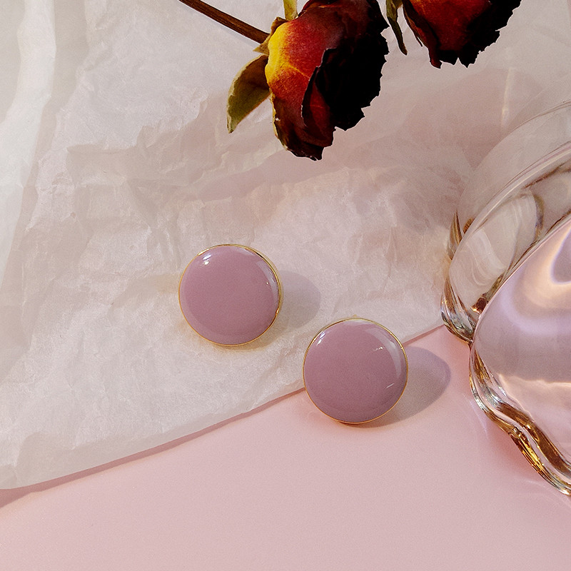 Női kis fülbevaló négy színben