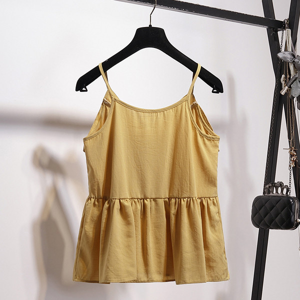 Maiou de zi cu zi pentru damă cu bretele subțiri în trei culori